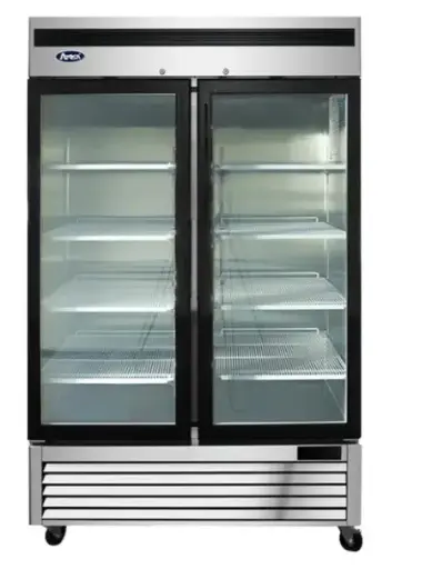 [R05082025] REFRIGERADOR DE EXHIBICIÓN VERTICAL 2 PUERTAS