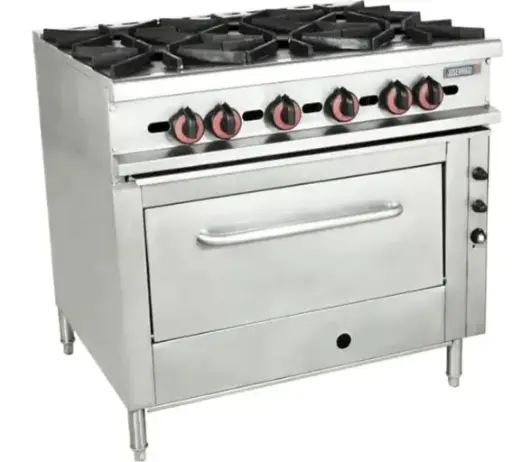 [M-5108] Estufa 6 quemadores con horno