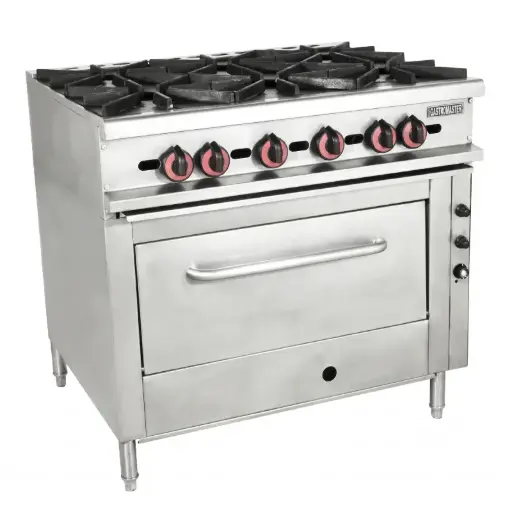 [M-5108] Estufa 6 quemadores con horno