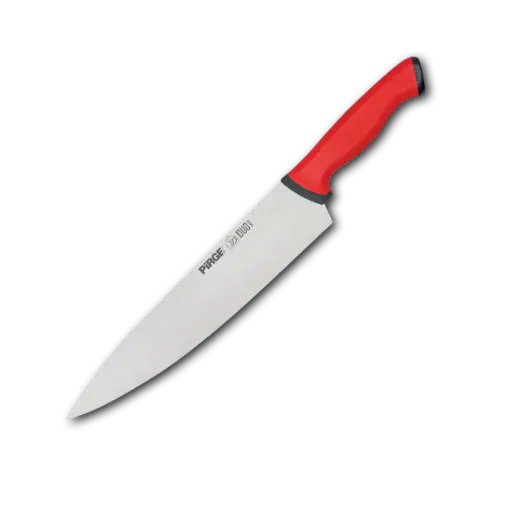 [PRG34172-02] Cuchillo DUO para chef  25 cm - rojo