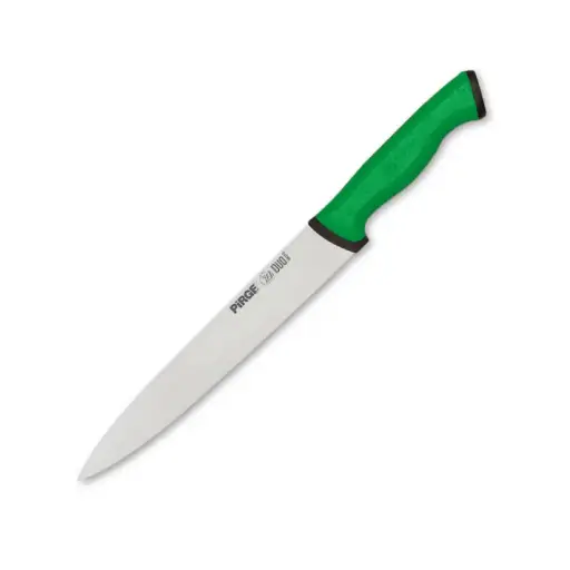 [PRG34313-04] Cuchillo DUO rebanador 20 cm - verde